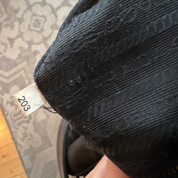 Authentic Prada Tessuto and Leather Shoulder Bag - Picture 7 of 12